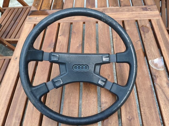 Audi Quattro 1980`s Steering wheel Leather