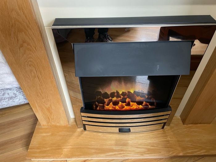 electric fire and surround