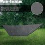 Hammock Rain Fly Tent Tarp, [300cm x 300cm] Lightweight Anti-UV Hammock Tent Tarp, Waterproof Camping Shelter, Portable Basha Sunshade for Camping Hiking Picnic Travel (FREE POSTAGE) Image 2