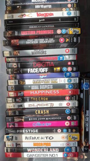 Dvds and blu rays