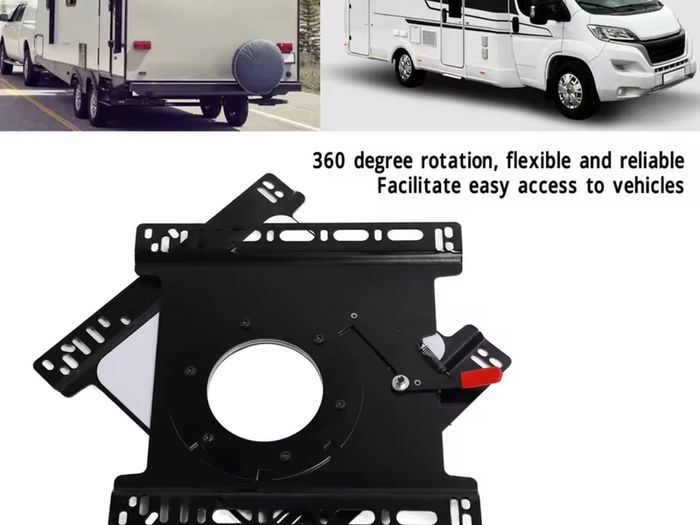 Manual swivel base business car VW T5 T6 driver / passenger side swivel console for original seats