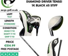 Callaway Elyte Triple Diamond Driver / 10.5 Degree / Tensei 1K Black 65 Stiff