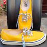 Vans Anaheim Factory Authentic 44dx Deck - Yellow  Perfect Condition Like New Size 10.5 Image 7