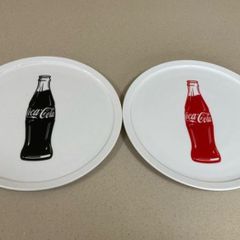Coca Cola Pizza Plate Set
