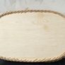 Vintage Retro Wicker Serving Tray Image 3