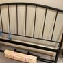 Beautiful Very Sturdy Modern Metal Double Bed Frame - Can Deliver Image 2