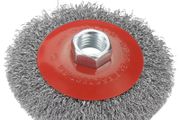 Twisted Steel Wire Wheel Brush for Angle Grinder Paint Removal Deburring Strong Rotary Twist Knot