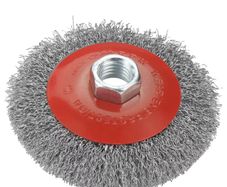 Twisted Steel Wire Wheel Brush for Angle Grinder Paint Removal Deburring Strong Rotary Twist Knot