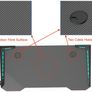Gaming PC Table desk With LED lights Image 2