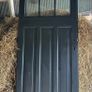 Black PVC door NO FRAME 34x82inches Image 2