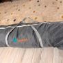 COMOMY Extra Large Baby Playpen (200 x 180 cm) - Grey with Travel Bag Image 2