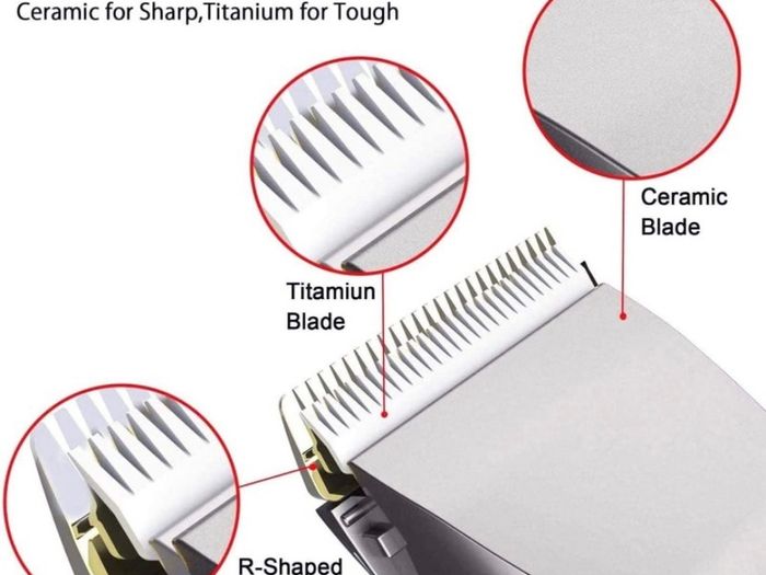 Hair Clippers, Professional Hair Trimmer Cordless Clippers Beard Shaver Electric Haircut Kit IPX7 Waterproof USB Rechargeable LED Display Beard Trimmer for Men and Family Use (FREE POSTAGE)