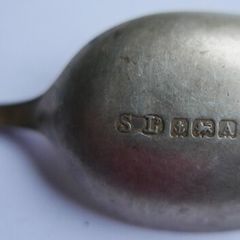 Antique Hallmarked Sterling Silver Spoon 21,6g