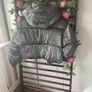 jacket Zara size small cropped metallic hooded jacket Image 10