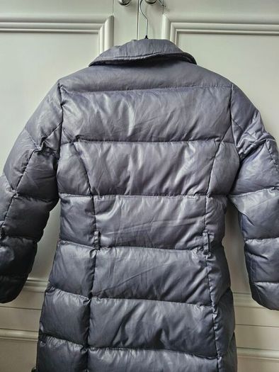 Girls Benetton down jacket size 7-8 years pristine condition