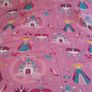 Blackput pink princess eyelet curtains Image 3