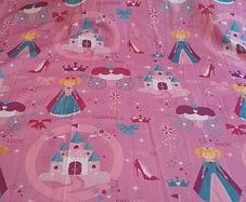 Blackput pink princess eyelet curtains