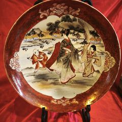 Antique Japanese Plate