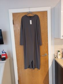 New Look Longline Wrap Dress.  S. 18- 20.  B.N.W.T