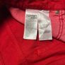 Tommy Hilfiger Ladies High Rise Straight Red Denim Jeans W34 L28 Image 9