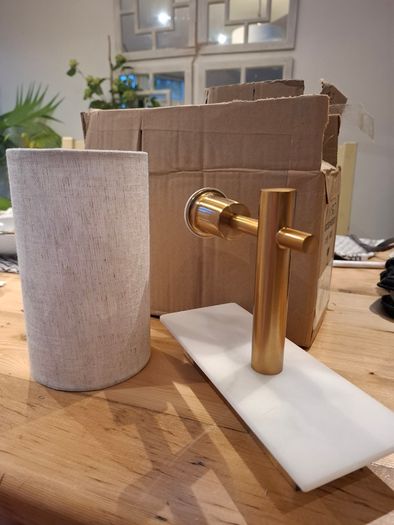 Gold/Brass Wall light BRAND NEW