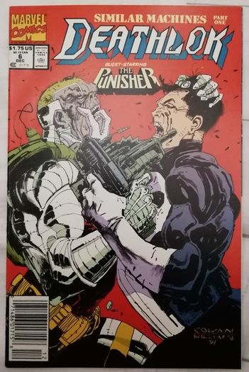 Deathlok #6 Similar Machines Part 1 - Punisher Appearance (1991)