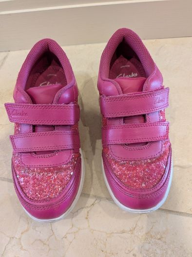 Clarks girls trainers UK 12