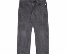 Levis 505 Jeans Mens Grey W34 L30 Regular Straight