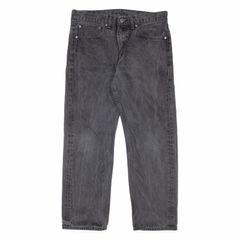 Levis 505 Jeans Mens Grey W34 L30 Regular Straight