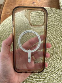 ZAGG IPhone 13 clear cover, used on excellent condition.