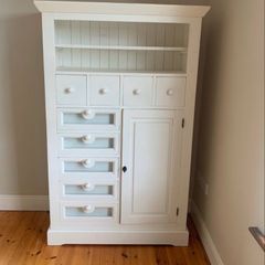 Solid Wood Painted Cabinet
