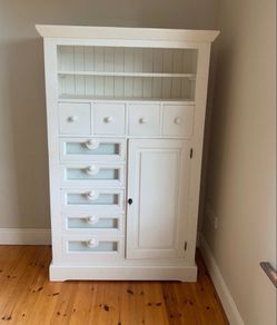 Solid Wood Painted Cabinet