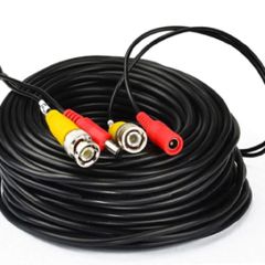 18M or 30M BNC CCTV Cable Video And Power In One Cable