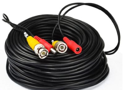 18M or 30M BNC CCTV Cable Video And Power In One Cable