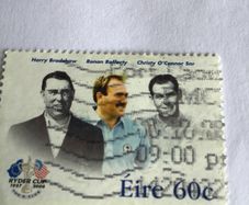 2005 Irish  stamp -Ryder Cup golfers