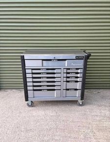 12 Drawer toolbox full of tools+free impact socket set
