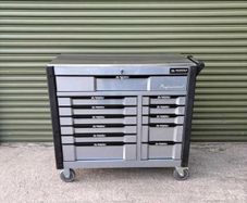 12 Drawer toolbox full of tools+free impact socket set