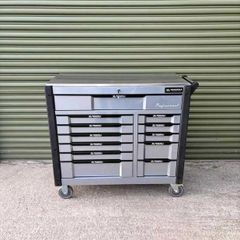 12 Drawer toolbox full of tools+free impact socket set