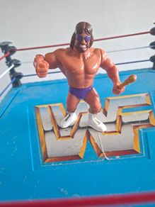 WWF Hasbro Macho King Randy Savage with Sector