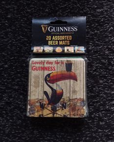 Guinness : 20 Assorted Beer Mats