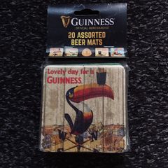 Guinness : 20 Assorted Beer Mats