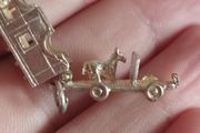 925 sterling silver opening van pendant or charm.