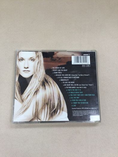 Celine Dion all the way greatest hits cd with a new day has come extra cd pop 90s