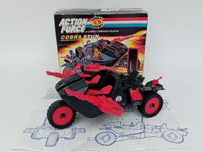 Hasbro Action Force Cobra S.T.U.N. Vehicle Boxed