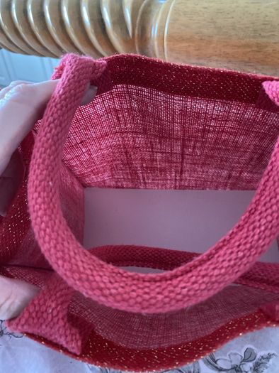 Two Christmas tote bags