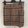 H&M burberry style skirt Image 3