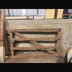 Timber gates