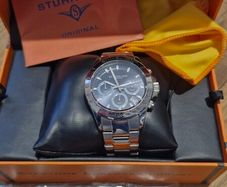 Stuhrling Monaco Blue Dial Men's Watch