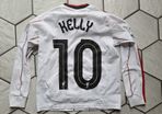 Soccer Football Liverpool FC Standard Chartered Kelly Adidas size D140 9-10 years long sleeve