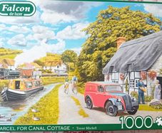 1000 piece jigsaw Parcel for Canal cottage
